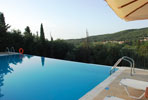 Infinity pool looking north west