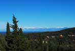 view of Albanian mountains